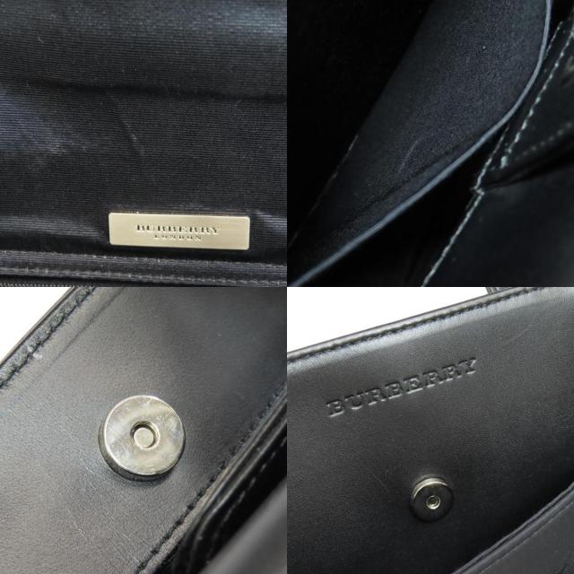 バーバリー ナイロンレザー ロゴトートバッグ BURBERRY バーバリー ロゴ トートバッグ ナイロン素材/レザー