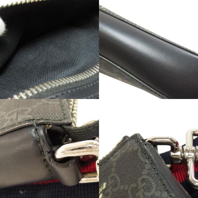 GUCCI グッチ 474137 GGスプリーム 虎柄 ショルダーバッグ PVC
