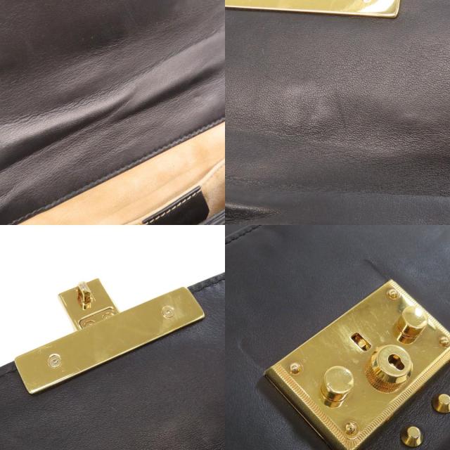 GUCCI グッチ 432182 パドロック チェーンショルダー ショルダーバッグ カーフ レディース [中古] GUCCI グッチ 432182 パドロック チェーンショルダー ショルダーバッグ