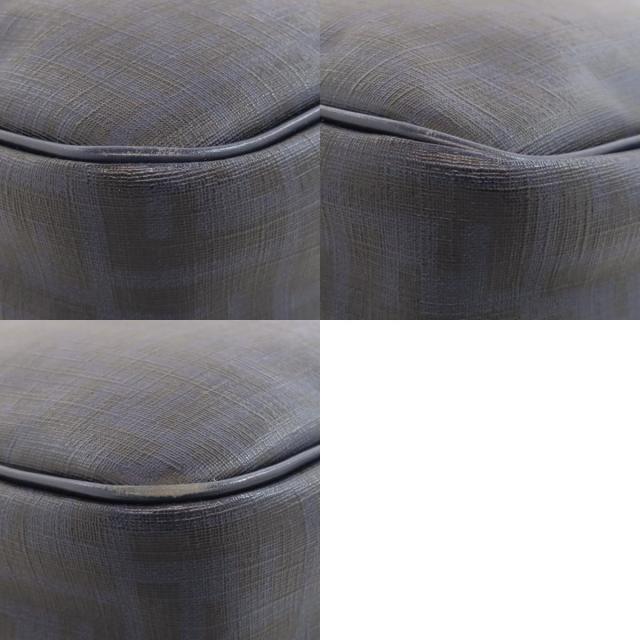 FENDI フェンディ ズッカ柄 ショルダーバッグ PVC メンズ 