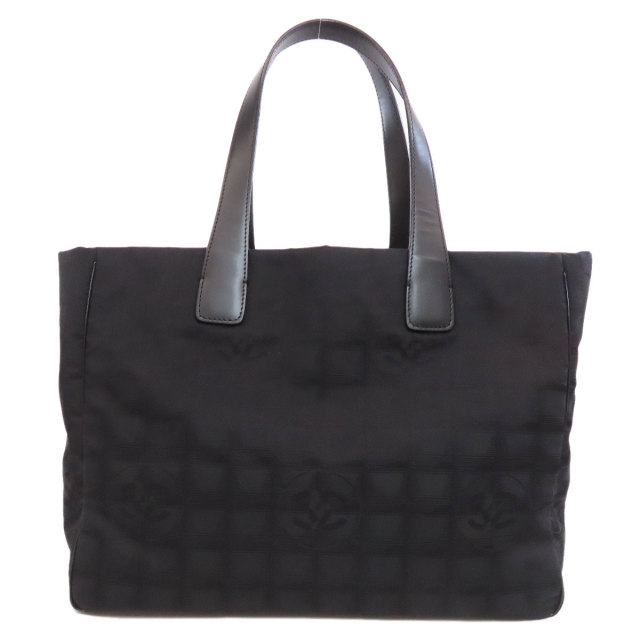 CHANEL シャネル ニュートラベルMM トートバッグ ナイロンジャガード 