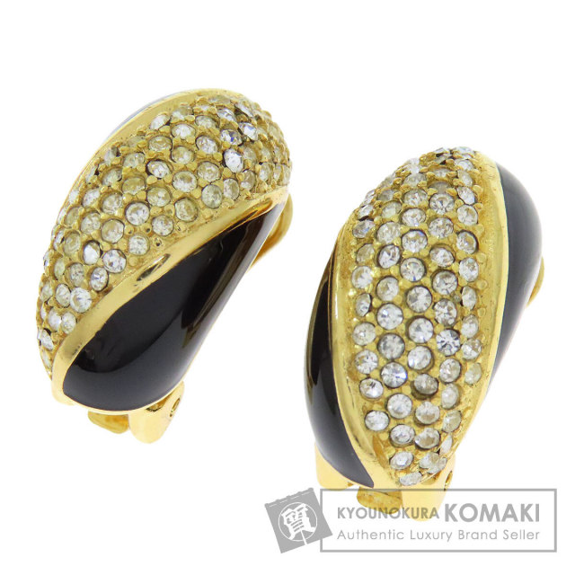 ディオール CDモチーフ ストーン付きイヤリング ブランドレンタルのBrandCity / クリスチャン・ディオール CDロゴ