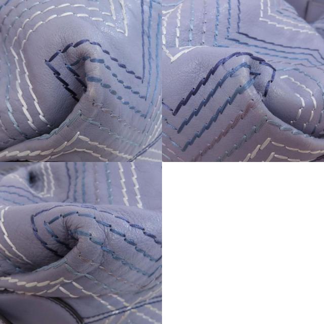 FENDI フェンディ ステッチ ワンショルダー ショルダーバッグ レザー  