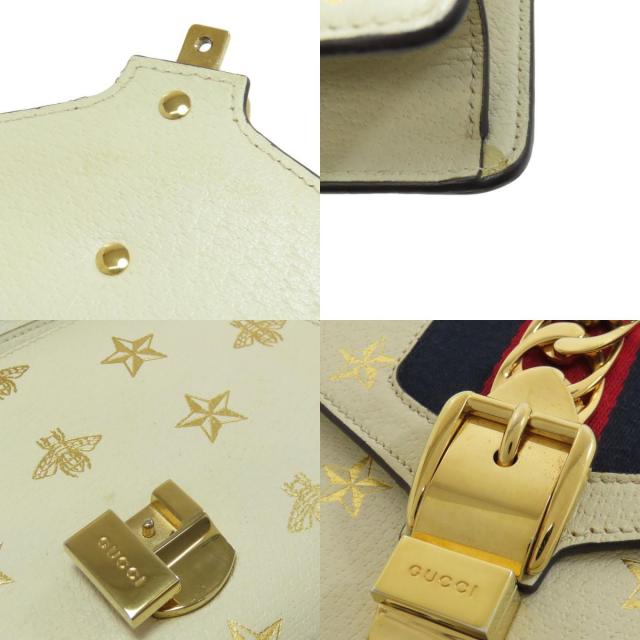 GUCCI グッチ 470270 シルヴィ ビースター 2WAY ハンドバッグ