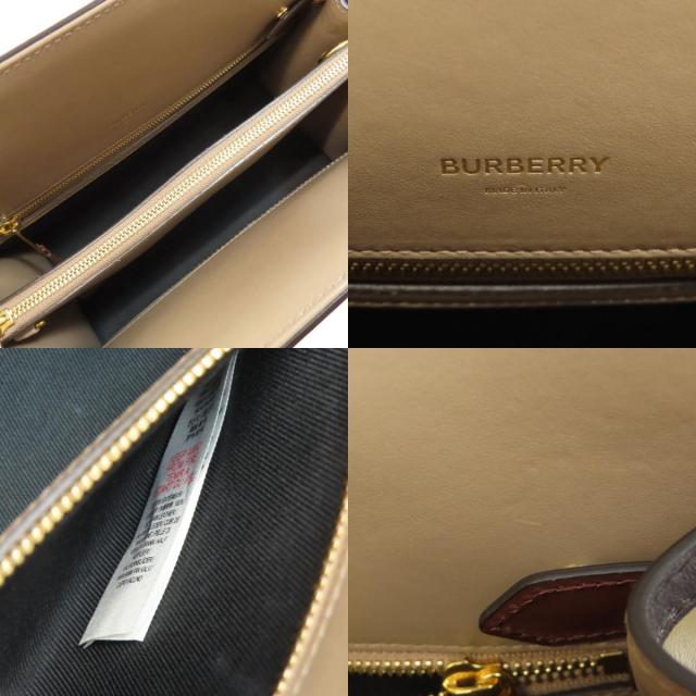 BURBERRY バーバリー ロゴ ハンドバッグ レザー レディース BURBERRY バーバリー ロゴ ハンドバッグ レザー レディース