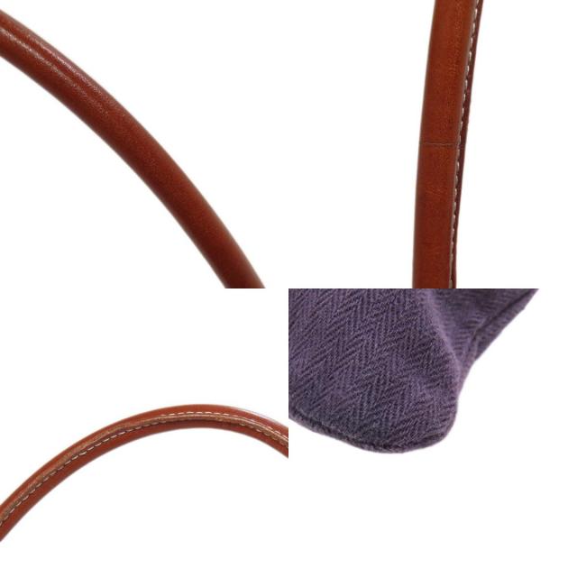 HERMES エルメス サックアリーヌMM ショルダーバッグ キャンバス