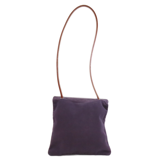 HERMES エルメス サックアリーヌMM ショルダーバッグ キャンバス  