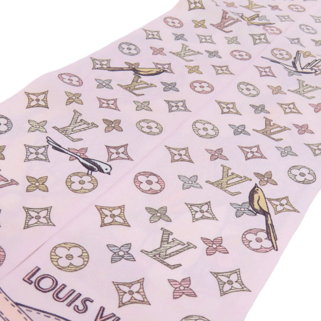 【新品未使用】LOUIS VUITTON スカーフ　M77680 気球玉デザイン 新品未使用】LOUIS VUITTON スカーフ M77680 気球玉デザイン
