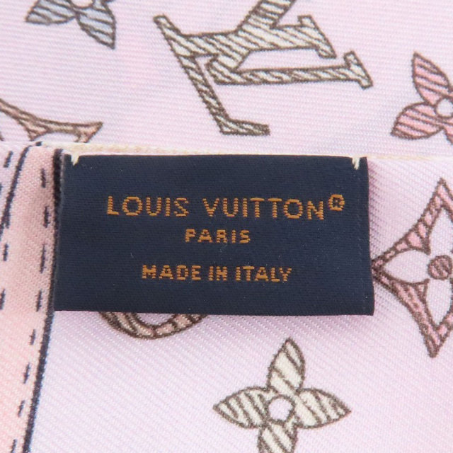 LOUISVUITTONルイヴィトン バンドー　シルク LOUIS VUITTON ルイヴィトン バンドー スカーフ シルク