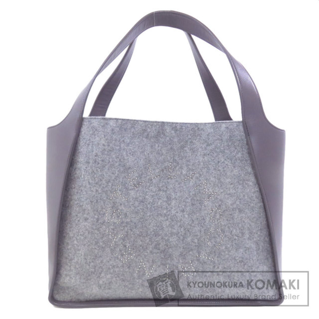 Stella McCartney ステラマッカートニー ロゴ トートバッグ フェルト 