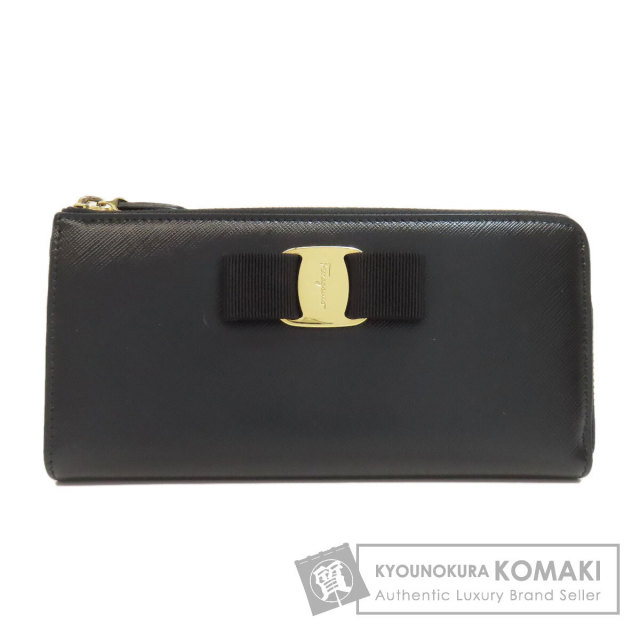 サルヴァトーレフェラガモ 長財布（小銭入れあり） ヴァラリボン