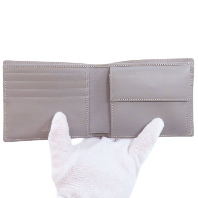 クリスチャンディオール 二つ折り財布（小銭入れあり） ロゴ