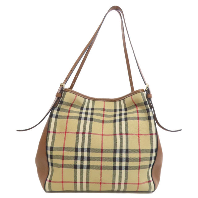 BURBERRY バーバリー ノバチェック トートバッグ PVC レディース