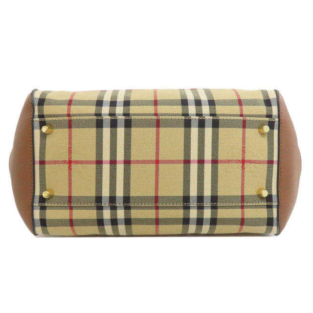 BURBERRY バーバリー ノバチェック トートバッグ PVC レディース