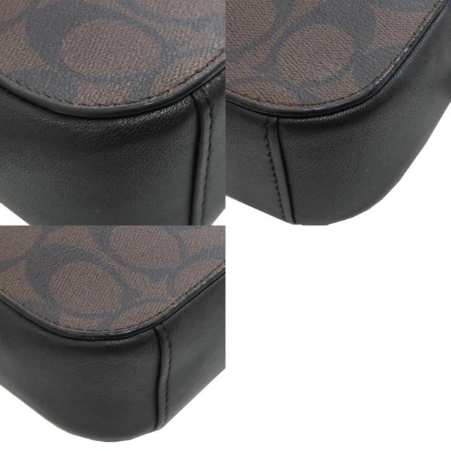 COACH コーチ 91677 シグネチャー ショルダーバッグ PVC レディース 