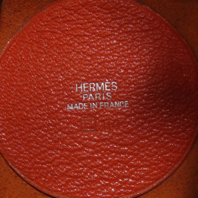 エルメス ヴェスパ ポーチ バッグ レザー赤 HERMES エルメス ヴェスパポーチ レッド - メルカリ