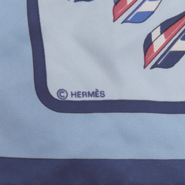 HERMES エルメス カレ90 ARCS EN CiEL スカーフ シルク