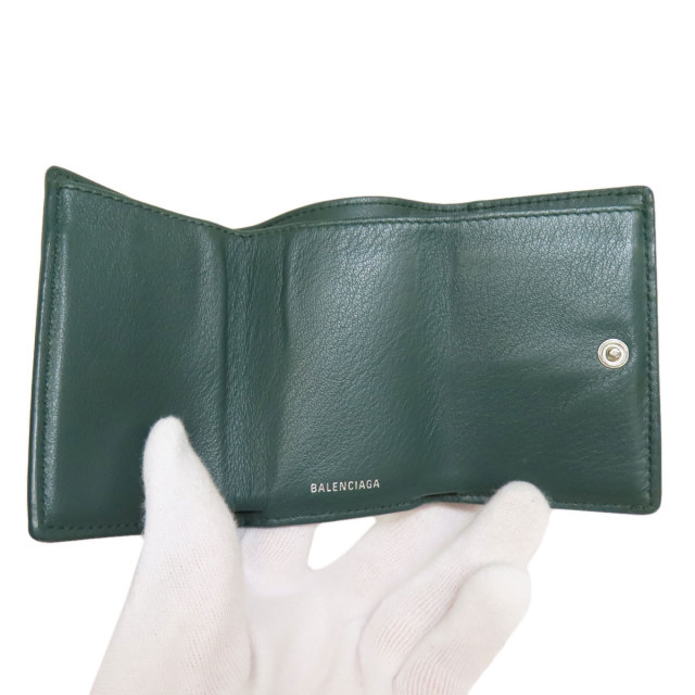 BALENCIAGA バレンシアガ 391446 コンパクトウォレット 3つ折り財布 二  