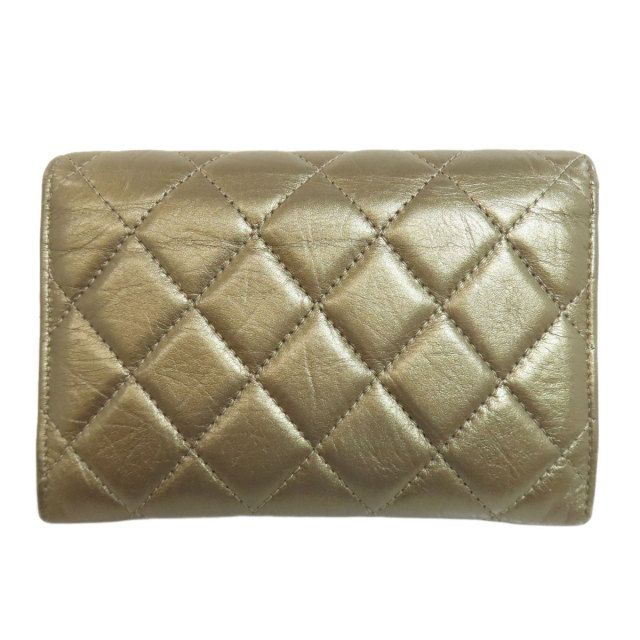 CHANEL　カンボンライン　折財布 シャネル(CHANEL)シャネル カンボンライン 二つ折財布 二つ折り