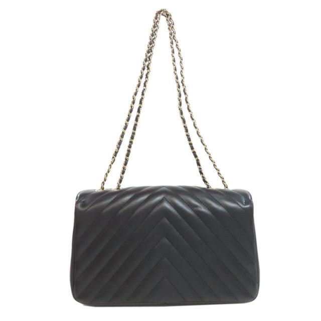 CHANEL シャネル チェーンショルダー Vステッチ ゴールド金具 