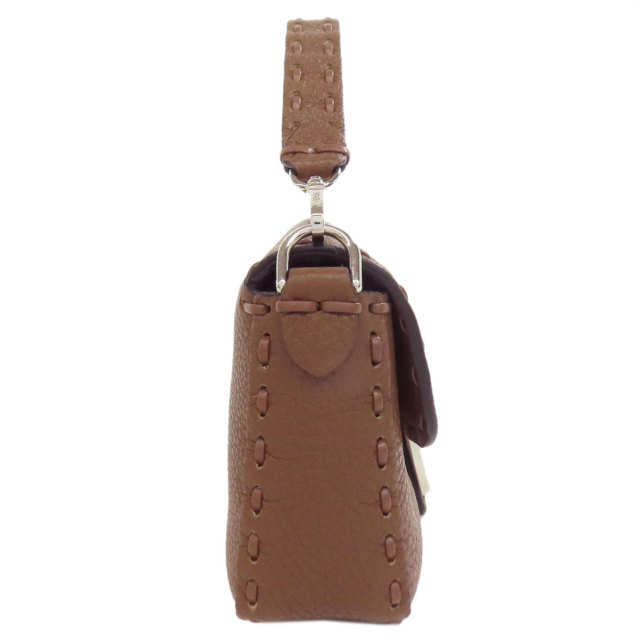 FENDI フェンディ バゲット ミニ セレリア 2WAY ハンドバッグ カーフ