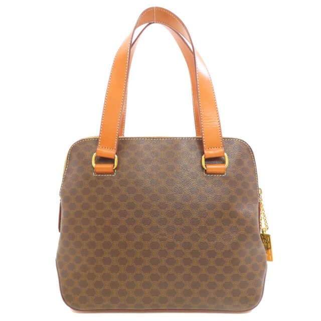 CELINE セリーヌ マカダム柄 ハンドバッグ PVC レディース 