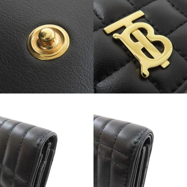 BURBERRY バーバリー ローラ TBロゴ 二つ折り財布（小銭入れあり