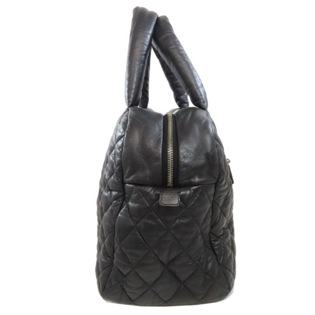 CHANEL シャネル マトラッセ ココマーク シルバー金具 トートバッグ  