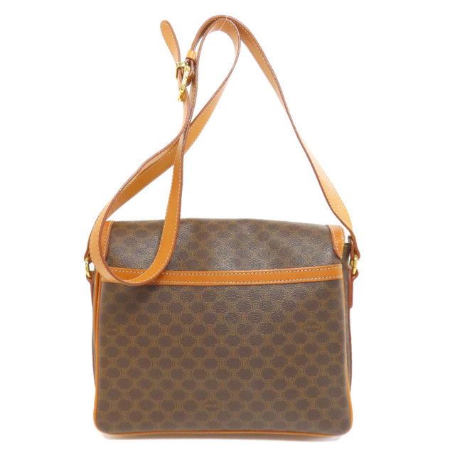 CELINE セリーヌ ロングショルダー マカダム ショルダーバッグ PVC  