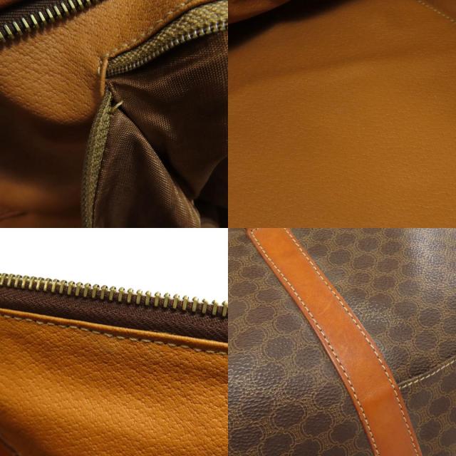 CELINE セリーヌ マカダム柄 ボストンバッグ PVC レディース [中古