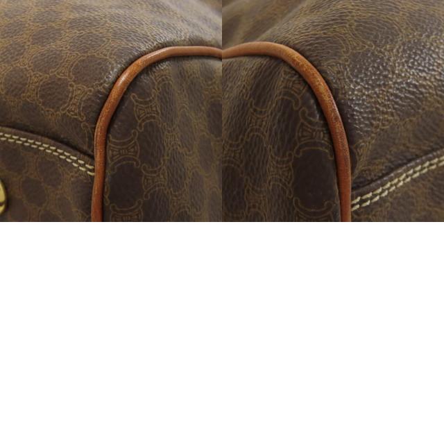 CELINE セリーヌ マカダム柄 ボストンバッグ PVC レディース [中古