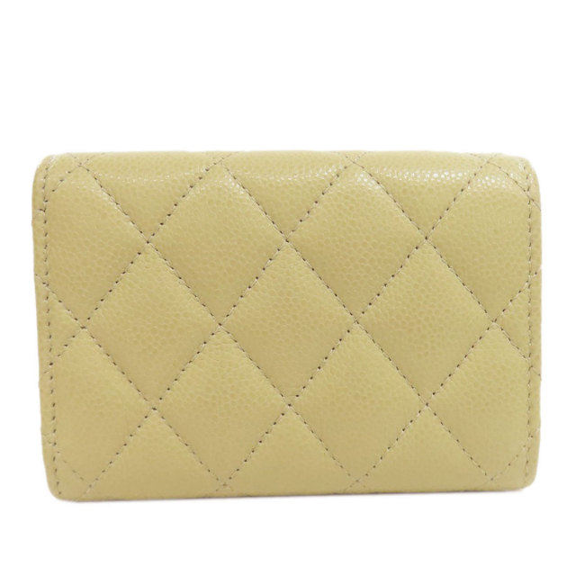 CHANEL シャネル マトラッセ ゴールド金具 二つ折り財布（小銭