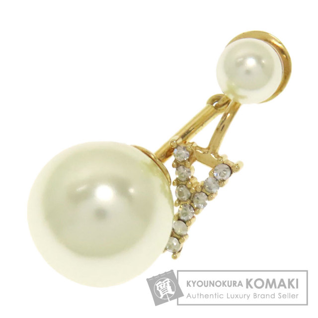 クリスチャンディオール タイピン Yイニシャル フェイクパール