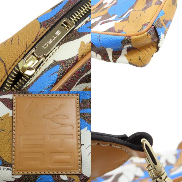 ETRO エトロ ペガサス柄 ショルダーバッグ PVC レディース