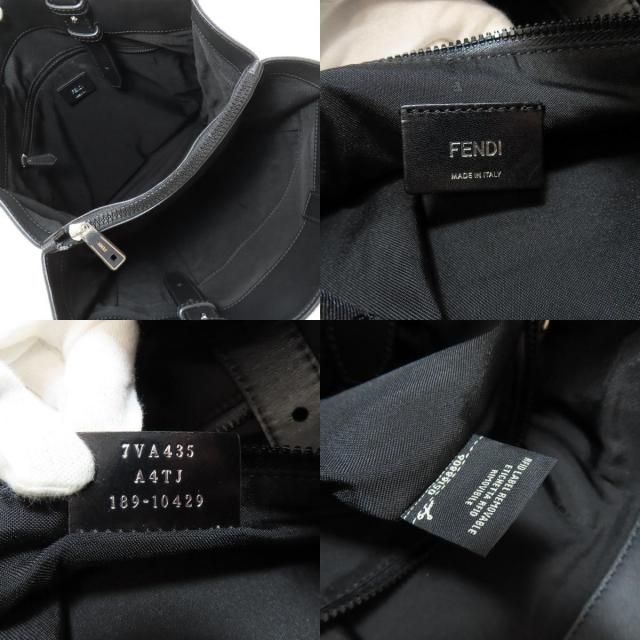 FENDI フェンディ ロゴ トートバッグ キャンバス レディース