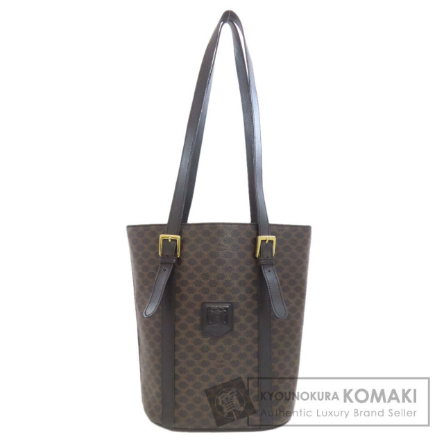 CELINE セリーヌ マカダム柄 ハンドバッグ PVC レディース ブランド京  