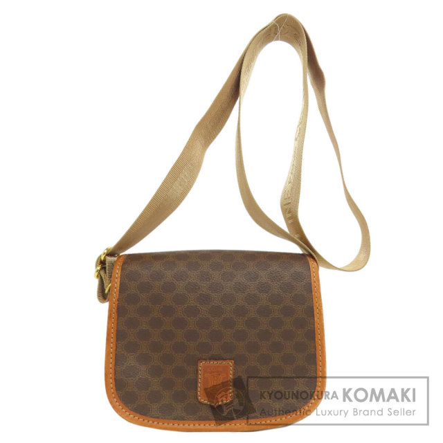 CELINE セリーヌ マカダム ショルダーバッグ PVC レディース [中古  