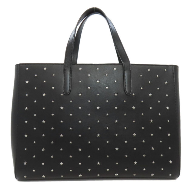正規品ジミーチュウ トートバッグ スカーレット スタースタッズ レザー  