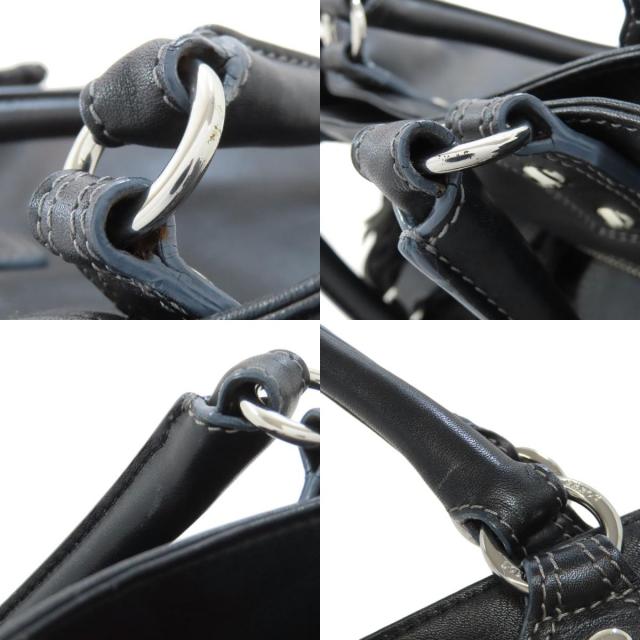 LOEWE ロゴパターン ハンドバッグ LOEWE ロエベ ロゴ ハンドバッグ レザー レディース ブランド京