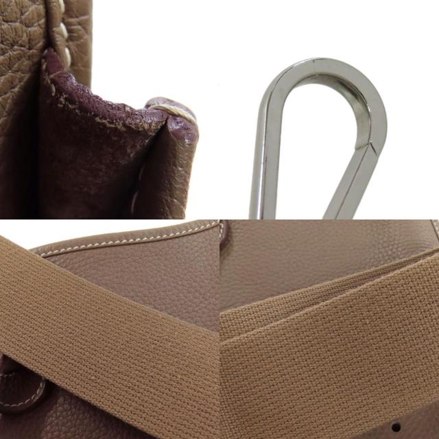 エルメス ショルダーバッグ エブリン 3 PM エトープ シルバー金具