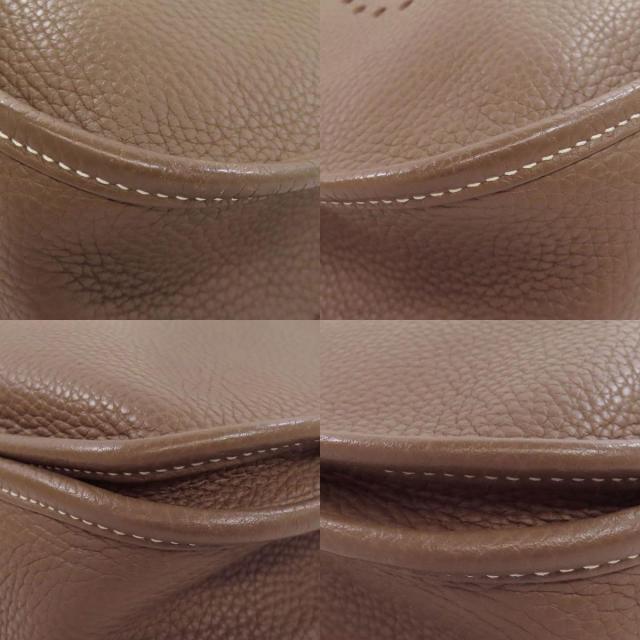 エルメス ショルダーバッグ エブリン 3 PM エトープ シルバー金具