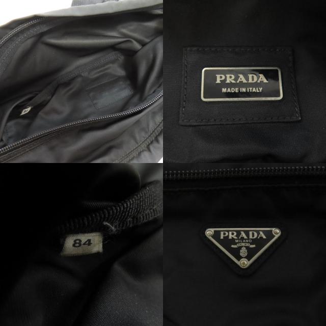 PRADA プラダ ロゴ金具 ヒップバッグ・ウエストバッグ ナイロン素材