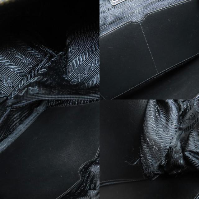 PRADA プラダ ロゴ金具 2WAY ビジネスバッグ ナイロン素材 メンズ