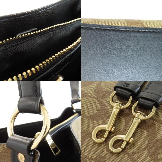 COACH コーチ 91512 タウン バケット シグネチャー 2WAY
