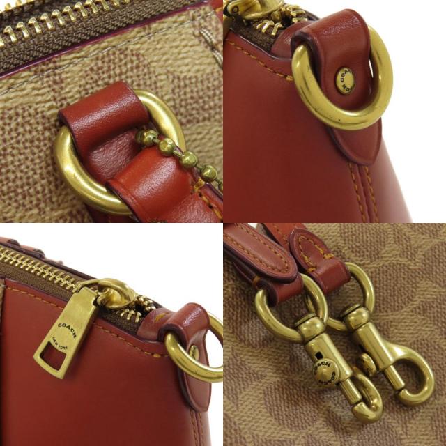 コーチ ハンドバッグ エリス サッチェル シグネチャー 2WAY