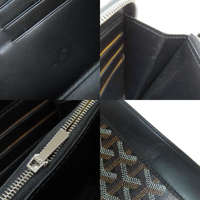 GOYARD ゴヤール ヘリンボーン柄 長財布（小銭入れあり） PVC