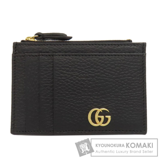 GUCCI グッチ 574804 GGマーモント ダブルG コインケース レザー  