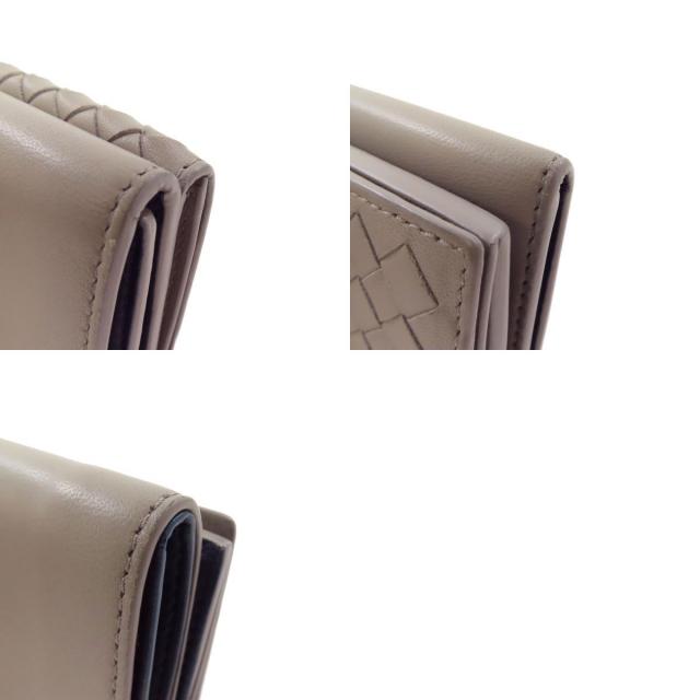 ボッテガヴェネタ 二つ折り財布（小銭入れあり） コンパクトウォレット イントレチャート