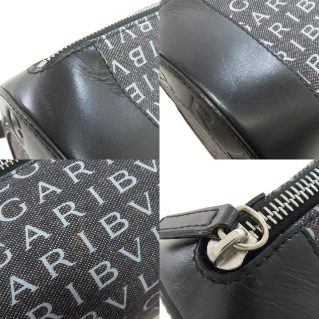 BVLGARI★BVLGARI LOGOバッグ★あと1個★国内発送★関税込み BVLGARI ブルガリ ロゴマニア ビーゼロワン ハンドバッグ デニム