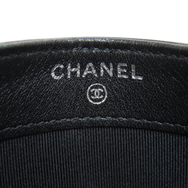 CHANEL シャネル マトラッセ ココマーク シルバー金具 カード